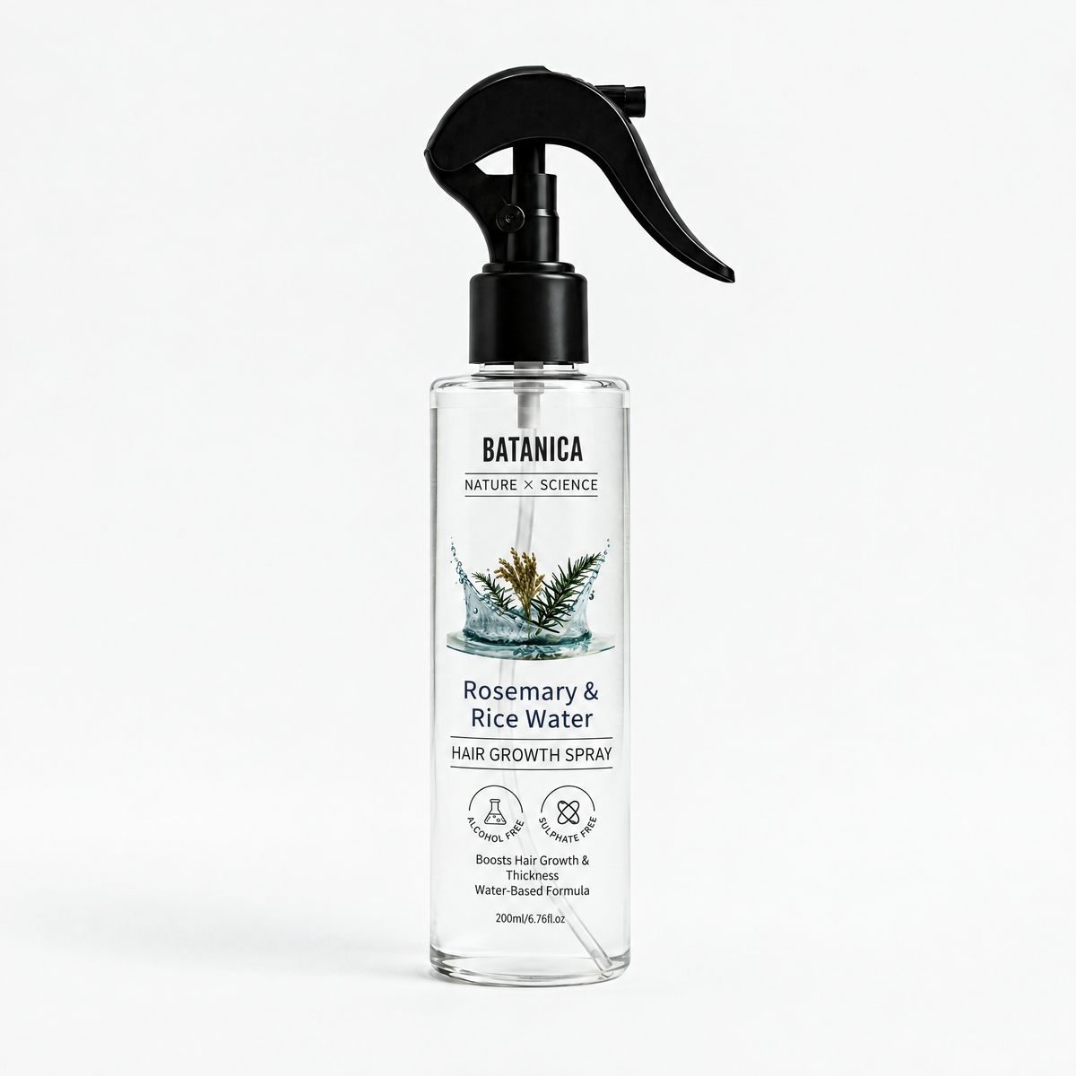 Rosemary & Rice Water Hair Spray
