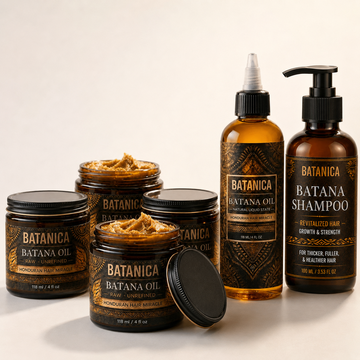 Ultimate Growth & Repair Bundle - Natural Hair Treatment