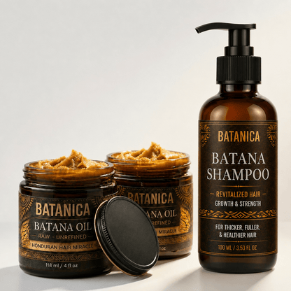 Wash & Growth Bundle - BATANICA - Batana Hair Oil