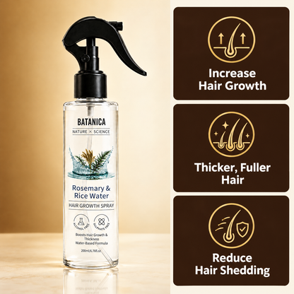 Rosemary & Rice Water Hair Spray