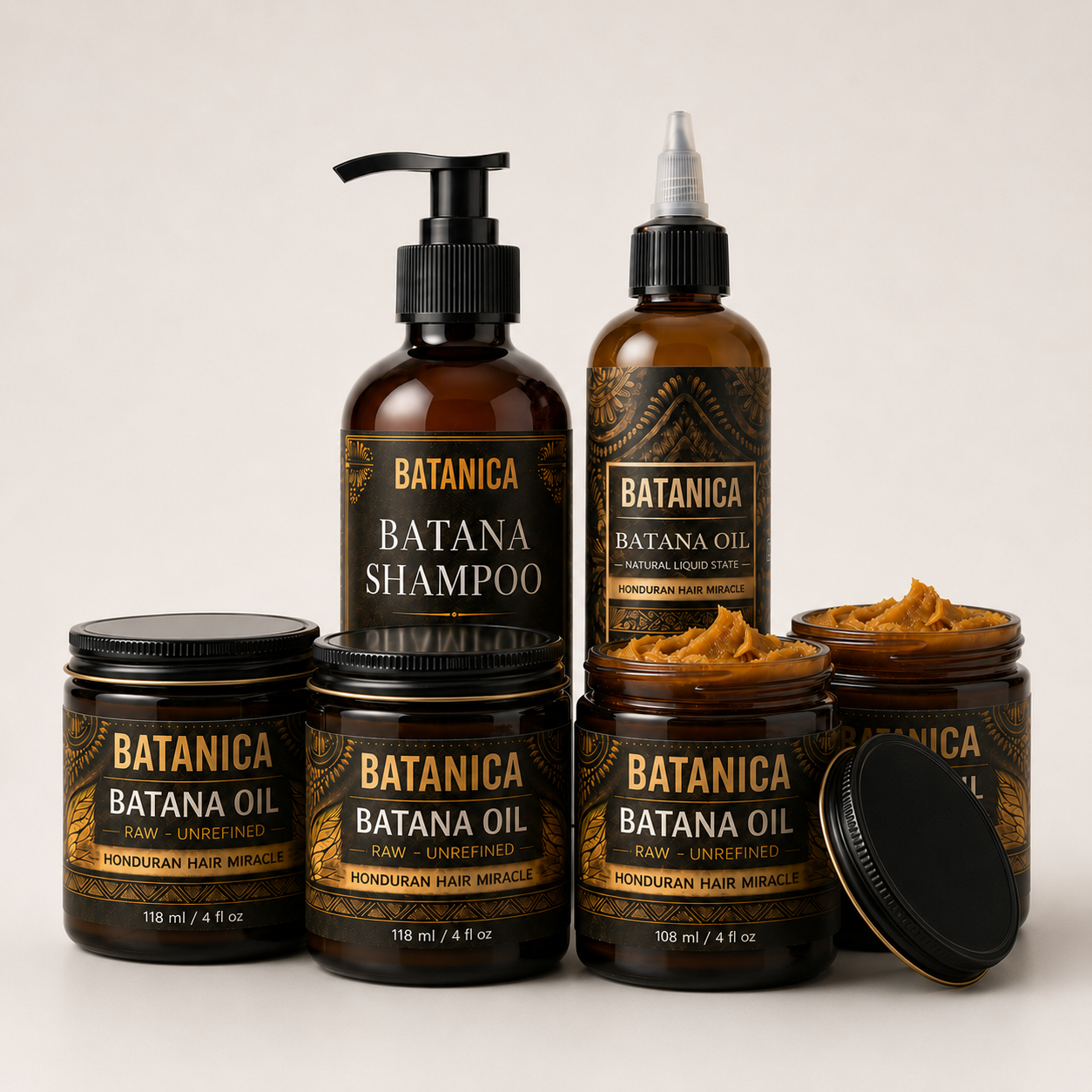 Ultimate Growth & Repair Bundle - Natural Hair Treatment